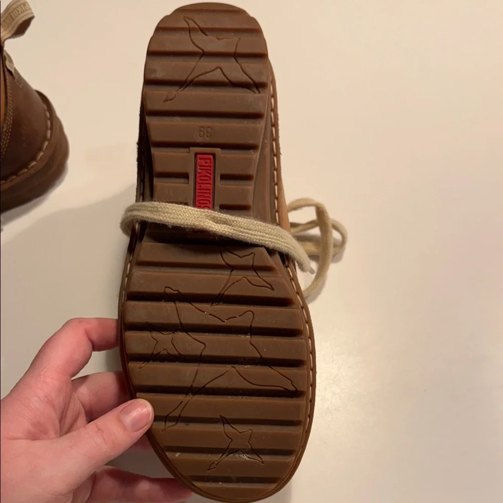 PIKOLINOS Tan Platform Shoes - Picture 5 of 6